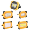 New LED high-brightness solar floodlight, USB charging, mobile and portable, strong magnetic adsorption emergency lighting handheld lamp Application Scenario